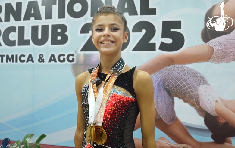 «Хочу поблагодарить всех, кто нам помогал!» Каролина Тарасова — о выступлении на International Rhythmic Interclub в Мексике