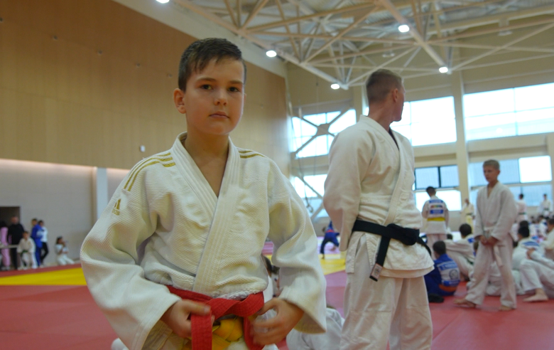 Video of Daniil Dubrovsky's performance at the V anniversary Family Judo festival
