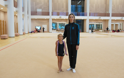 Gymnastics for the little ones. Exercises with a rope