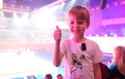 Интервью дошкольников, которые пришли посмотреть международный турнир «Битва городов»