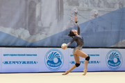 Арина Ковшова во время контрольной тренировки