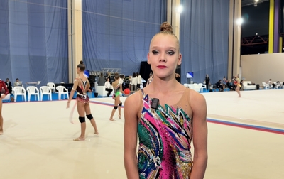 Polina Titova and Kira Vasilyeva from the Moscow Region competed in the national Young Gymnasts tournament under the Sky Grace International Association quota