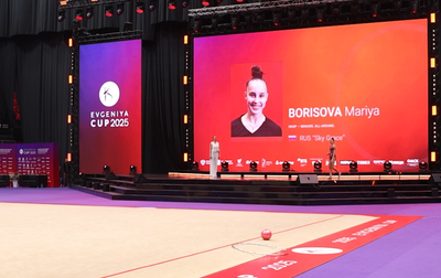 Папа и дедушка Марии Борисовой — на международном турнире Evgeniya Cup в Омске