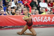 Sabina Samatova during an exercise without an object