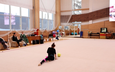 Заглянули на тренировку к Ксении Савиновой из Гатчины!