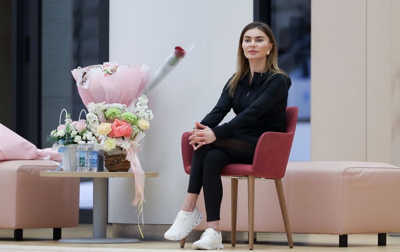 May 20, 2026. Olympic champion Alina Kabaeva during training at the Academy