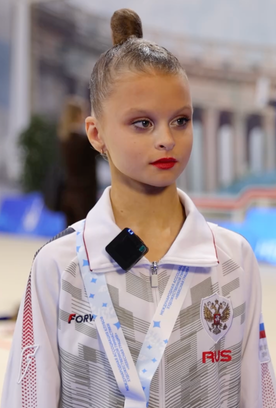 "I want to perform here and perform!" Gymnast Milena Ivanova talks about the Sky Grace Tournament in St.Petersburg