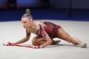 Alisa Medvedeva during the rope exercise