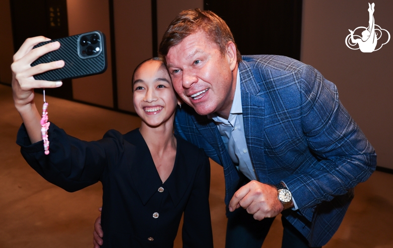 Asel Arapova and Dmitry Guberniev