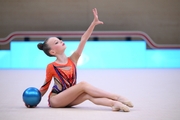 A training camp participant during the performance at the final concert