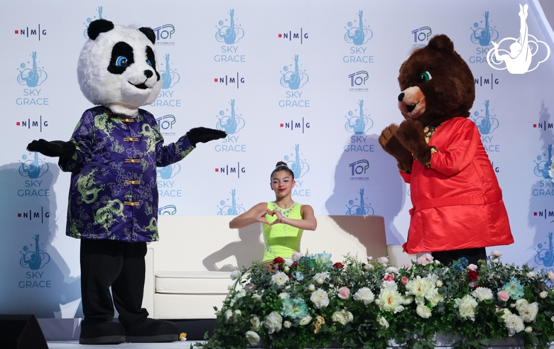 Catalina Neri after the performance