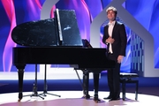 Pianist Lorenzo Bagnati of Italy during the gala show of the international tournament