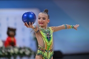 Sofia Bodzhgua during the ball exercise