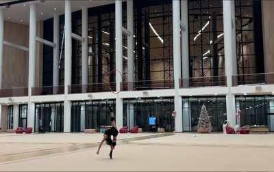 An unusual element from Kyrgyzstan’s Asel Arapova!