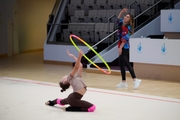 September 29, 2026. Olympic champion Alina Kabaeva and Ksenia Savinova during a training session at the Academy