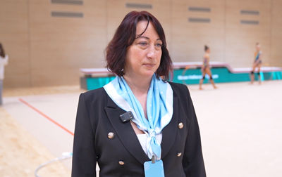 "It is very important and very responsible for them." Coach Natalia Grokhotova talks about the performance of gymnasts from Barnaul at the Young Sky Grace tournament