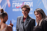 The Olympic champion at the international Alina Kabaeva Grand Prix Champions Cup tournament in St. Petersburg