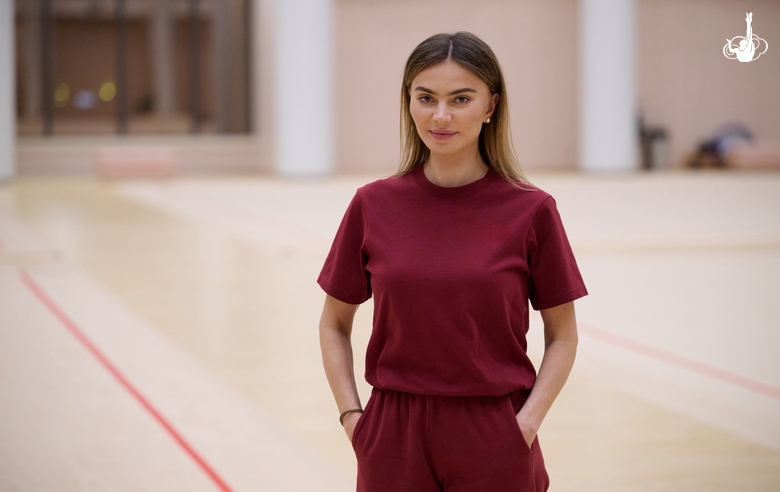 October 1, 2026. Olympic champion Alina Kabaeva during a training session at the Academy