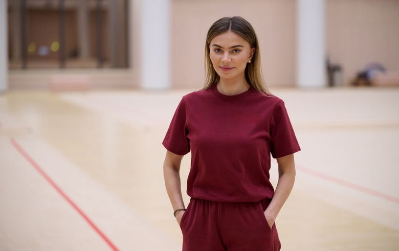 October 1, 2026. Olympic champion Alina Kabaeva during a training session at the Academy