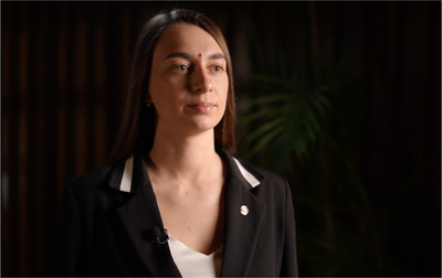 "It's really great to have the opportunity to judge a competition like this." Ekaterina Lots talks about working at the KETI CUP tournament