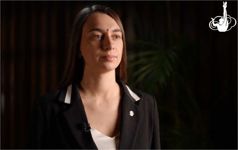 "It's really great to have the opportunity to judge a competition like this." Ekaterina Lots talks about working at the KETI CUP tournament