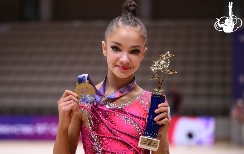 Ксения Савинова после церемонии награждения