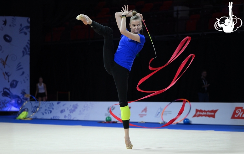 Александра Борисова во время опробования