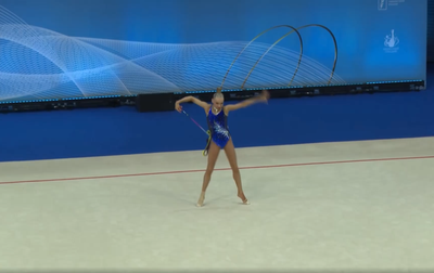 А вот и фрагменты упражнений Евы Кононовой из Тюменской области