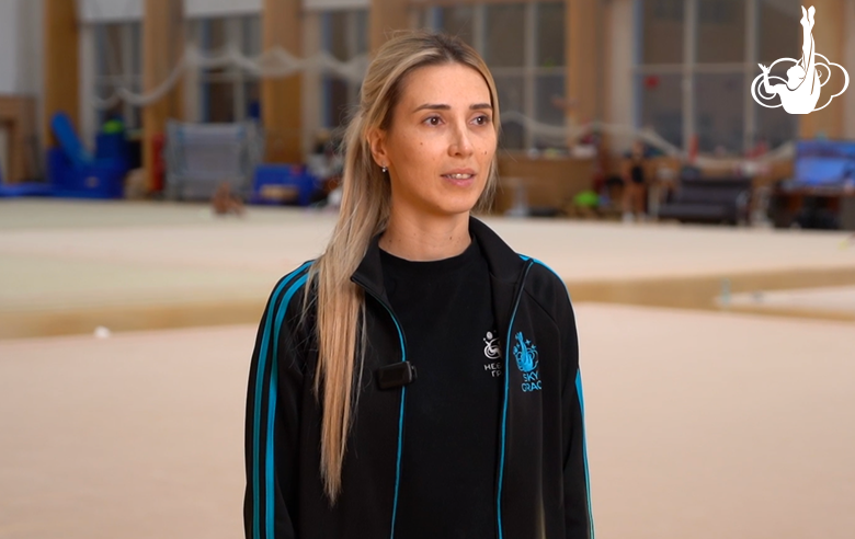 "We tried to help each gymnast so that she could inmprove her results." Academy coach Olga Frolova talks about the control training session in Novogorsk