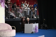 Олимпийская чемпионка Алина Кабаева и судья Лилия Миронова
