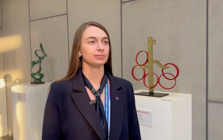 «Весь зал аплодировал ей!» Судья Екатерина Лоц — о выступлении Арины Ковшовой на Rhythmic World Challenge Cup