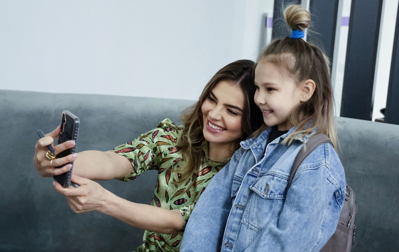 April 29, 2024. Olympic champion Alina Kabaeva during an autograph session at the Rhythmic Gymnastics World Cup in Tashkent