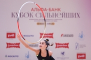 Анастасия Попова во время опробования на втором этапе «Кубка сильнейших»