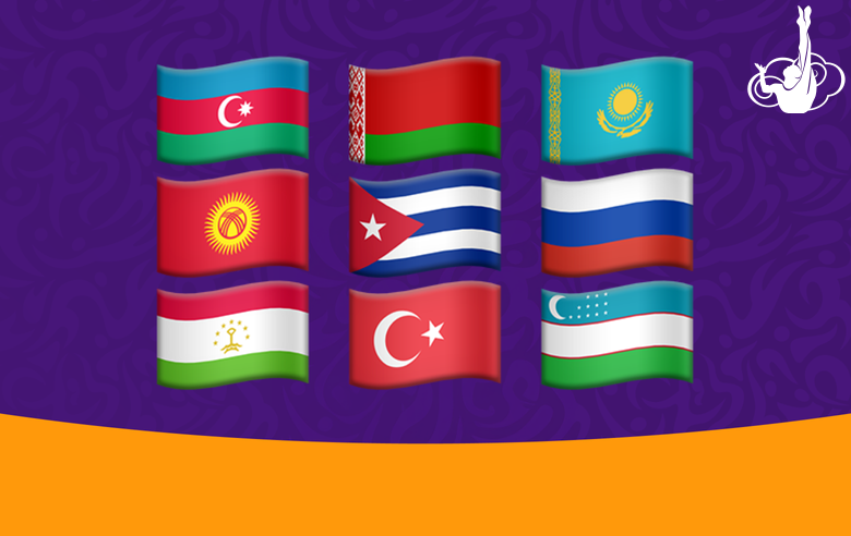 Nine countries will participate in rhythmic gymnastics competitions as part of the III CIS Games