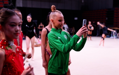 An autograph, a souvenir photo, and a long-awaited meeting with Olympic champion Alina Kabaeva!