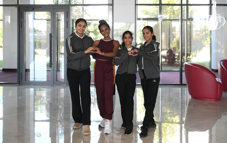 Athletes from India came to the Academy