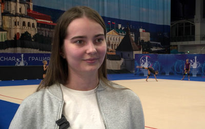 Coach Natalia Aronova tells how the gymnasts prepared for the tournament according to the Sky Grace rules