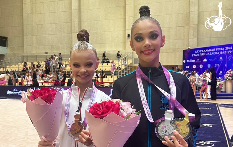 Results of the pre-juniors performance at the Crystal Rose international competition