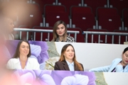 Олимпийская чемпионка Алина Кабаева на опробовании