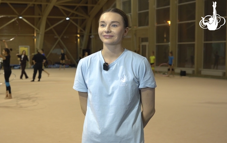 Academy coach Alina Gusarova talks about the Academy gymnasts' training in Valdai