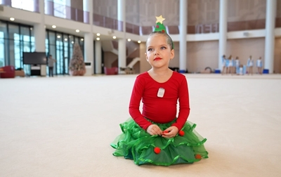 What our young gymnasts like the New Year for? And why do they enjoy performing?