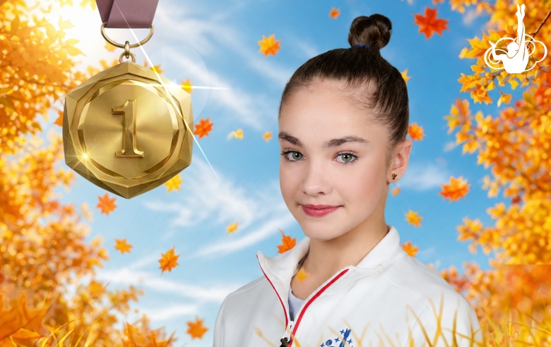 Ксения Савинова завершила выступление на третьем этапе «Кубка сильнейших» с золотой медалью в упражнении с лентой