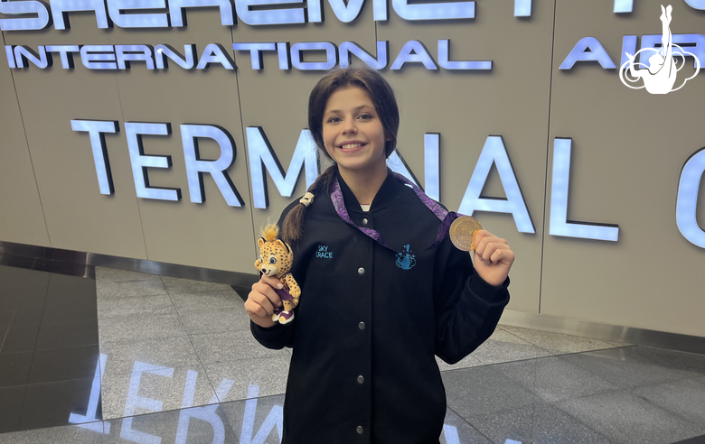 Karolina Tarasova returned from the 3rd CIS Games