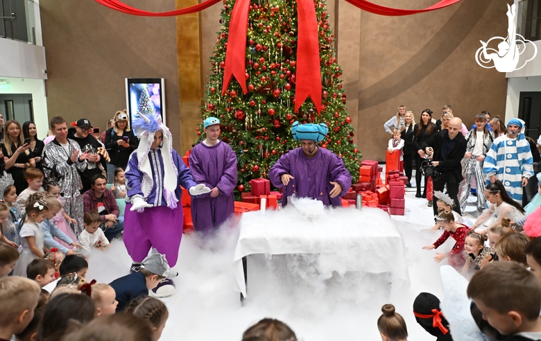 Новогодняя елка в Академии единоборств