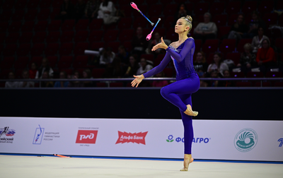 "If you want to be up on the podium, you have to work for it." Alexandra Borisova talks about her performance and the advice from Olympic champion Alina Kabaeva at the third stage of the Cup of the Strongest