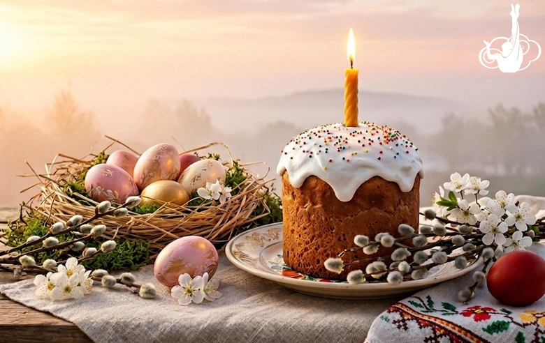 Олимпийская чемпионка Алина Кабаева поздравляет с праздником Пасхи