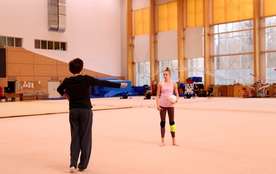 We're adding elements of Russian folk dance to our ball routine