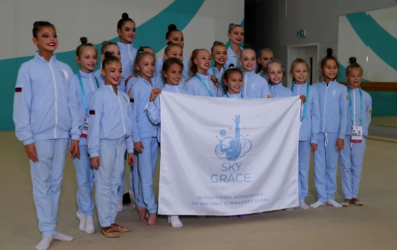 The best moments of Ojaq Cup with the gymnasts of the International Sky Grace Rhythmic Gymnastics Clubs Association team