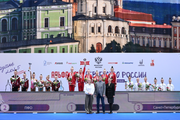 4 апреля 2025 года. Олимпийская чемпионка Алина Кабаева — на первенстве России в Казани
