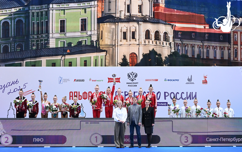 4 апреля 2025 года. Олимпийская чемпионка Алина Кабаева — на первенстве России в Казани